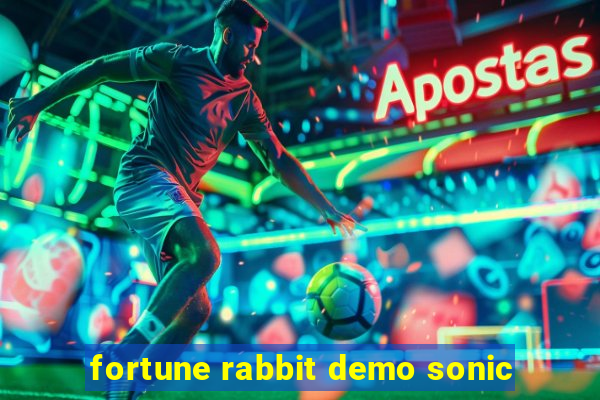 fortune rabbit demo sonic